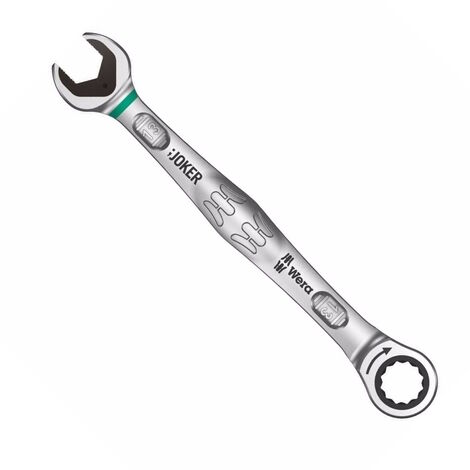 WERA 13mm JOKER Combination/Combi Open End Ratchet Ring Spanner Wrench, 073273 (1/2)