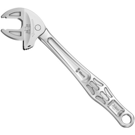 Wera 6004 Joker XL 19mm - 24mm Self Setting Adjustable Spanner Wrench 020104