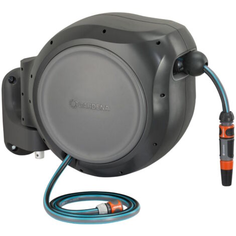 GARDENA Wall-Mounted RollUp Hose Box & 30m Hose 08055-28 (1/5)