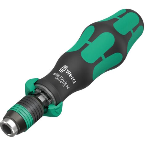 Wera 838 RA-R M Ratchet Bit Holding Screwdriver Handle - 051493 (1/5)