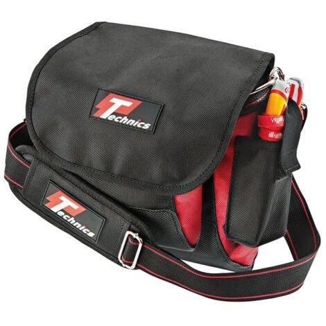 Technics PT251 Satchel Tool Bag - Tough Strong Heavy Duty - Removable Shoulder Strap