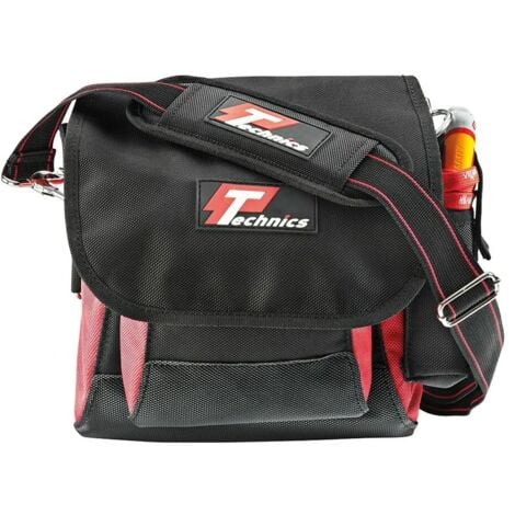 Technics PT251 Satchel Tool Bag - Tough Strong Heavy Duty - Removable Shoulder Strap