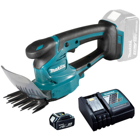 Makita DUM111RTX 18V LXT 110mm Cordless Grass Shear - 1 x 5Ah Battery and Charger