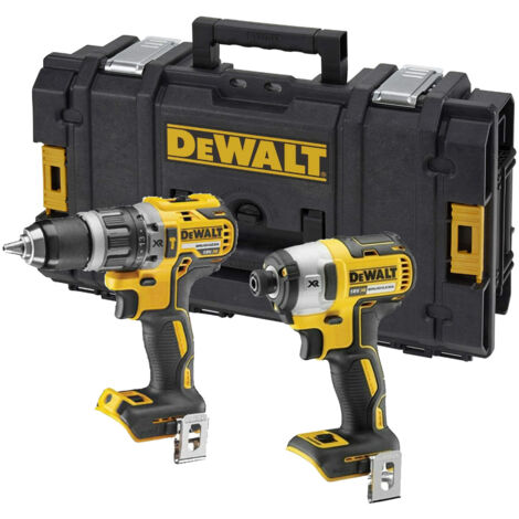 DeWalt DCK266NT 18V Twin Kit Combi Drill & Impact Drill with DS150 Tough System Case