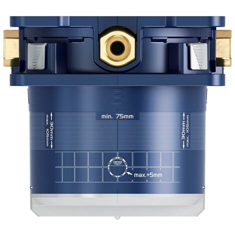GROHE 35600000 Rapido Smartbox Universal Rough-In Box, 1/2