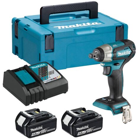 Makita DTW181RMJ 18V LXT 1/2" Brushless Impact Wrench - 2 x 4.0Ah Batteries, Charger & Makpac 2 Case (1/4)