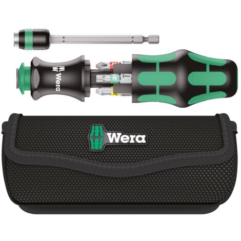 Wera 051016 Kraftform Kompakt 20 Tool Finder 1 Screwdriver Bit Set (1/2)