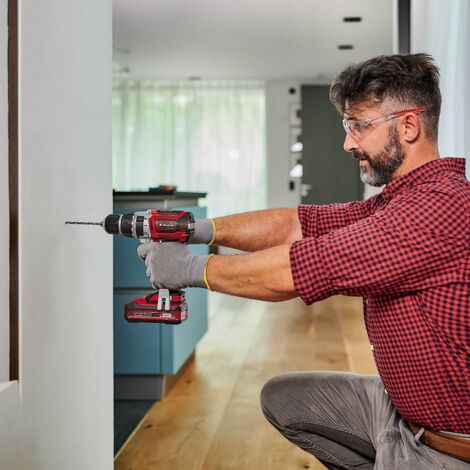 Einhell TP-CD 18/60 Li- i BL 18V Brushless Combi Drill, 2x 2.0Ah Batteries, Charger, FREE 39 Piece Accessory Bit Set