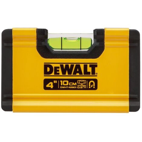 DeWalt DWHT42801-5 Magnetic Aluminium TORPEDO 4/10cm Beam Level
