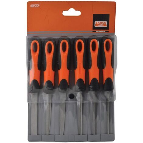 Bahco 1-476 ERGO™ File Set 6 Piece 100mm (4in) BAH47604
