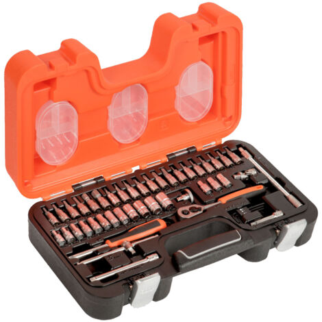 Bahco S460 S460 Socket Set of 46 Metric 1/4in Drive BAHS460