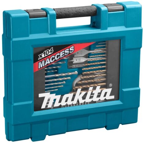 Makita D-31778 104 Piece Drilling, Driving & Accessory Bit Set