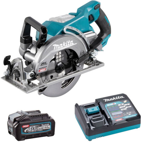 Makita RS001GM101 40VMax XGT Brushless 185mm Circular Saw - 1x 4Ah Battery (BL4040) & Charger (1/5)