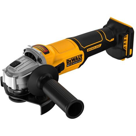 Dewalt DCG407N 18v XR Cordless 125mm Angle Grinder Slide Switch Bare DCG407N-XJ (1/5)