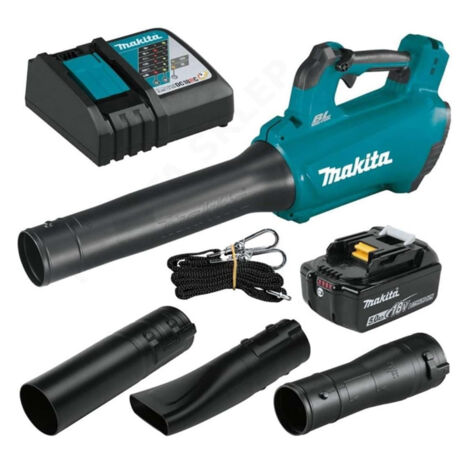 Makita DUB184RT 18V LXT Brushless Blower - 1x 5Ah Battery & Charger