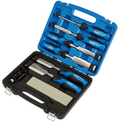 Draper 8-Piece Wood Chisel Set (Model 88605) - High-Quality Hand Tools for Carpentry and Woodworking