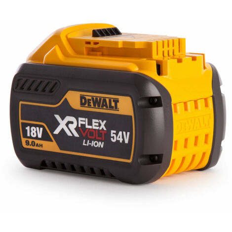 DeWalt DCB547 18V/54V XR FLEXVOLT 9.0Ah Li-Ion Battery with Protective Cap
