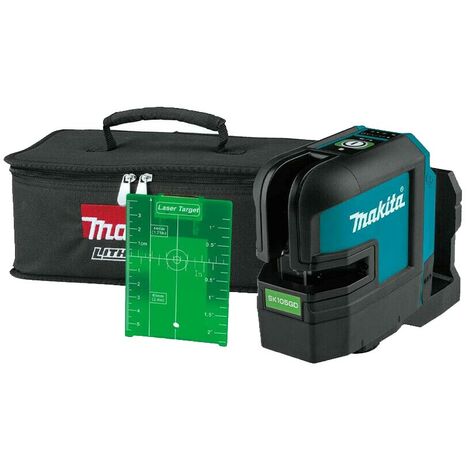 Makita SK105GDZ 10.8v/12v MAX CXT Self Levelling Cross Line Green Laser with Bag and Accessories