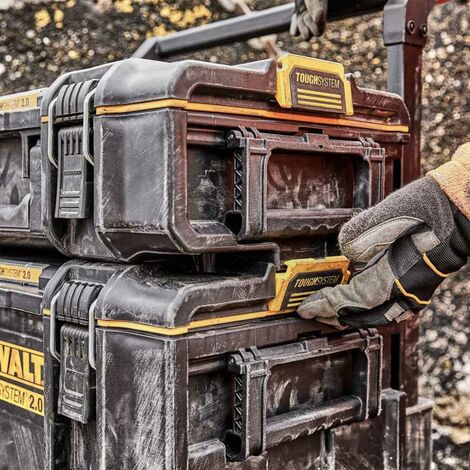 2x Dewalt Tough System 2.0 DWST83293-1 DS166 Stackable Toolbox Case 4  Organisers