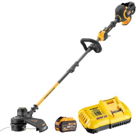 DeWalt DCM5713X1 Cordless 54V XR FLEXVOLT Split Shaft String Trimmer With 9Ah Battery And Fast Charger