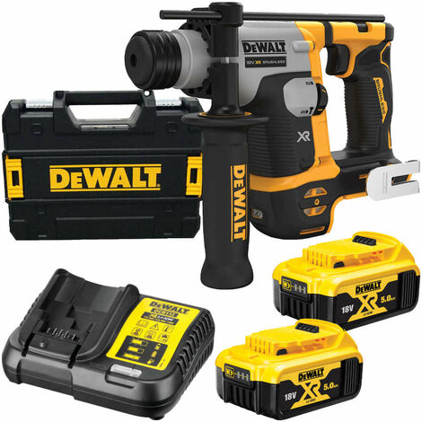 DeWALT DCH172P2-GB 18V XR Cordless Brushless Ultra Compact SDS+ Rotary Hammer Drill With 2X5Ah Batts (1/7)