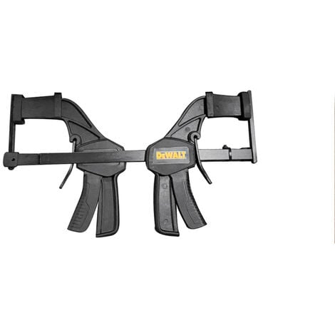 DeWalt DWS5026-XJ 2 x TrackSaw Track Clamps/Plunge Saw Guide Rail