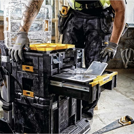 DeWALT DWST1-70705 TSTAK III Tool Storage Box With Deep Drawer (No