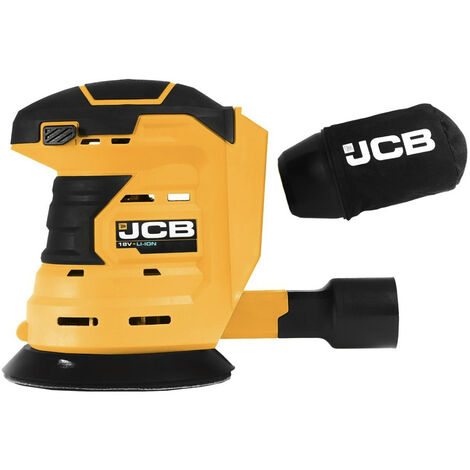 JCB 21-18OS-B 18V 125mm Cordless Random Orbital Sander Body Only (1/2)