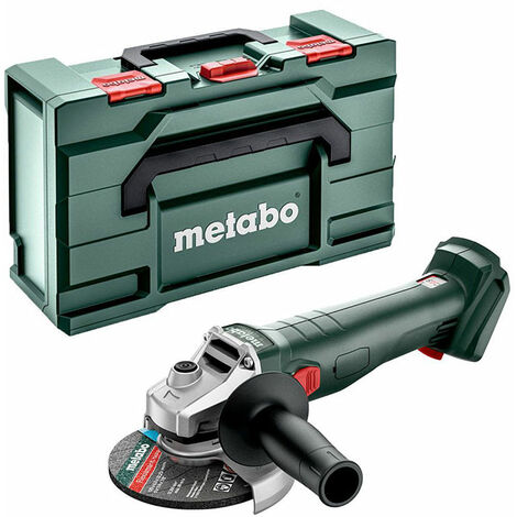 METABO W18 L9-125 Quick Cordless Angle Grinder in METABOX 602249840