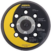 Mirka Ceros, Deros, Ros & Pros Backing Pad (5") 125mm 28 Hole Medium 8292502511