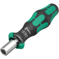 Wera 838 RA S Stubby Mini Ratchet Bit Holding Screwdriver Handle - 051492