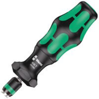 Wera 057480 Kraftform 826 T Turbo Bit-Holding Screwdriver Handle with Rapidaptor Quick-Release Chuck