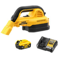 DeWalt DCV517P1 18V XR Wet and Dry Hepa Filter Vacuum 1.9L - 1x 5Ah Battery & Charger