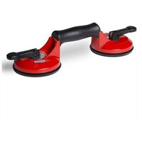 RUBI 66900 Double Suction Cup For Smooth Surfaces 120mm /4U-YJ33-68CO/