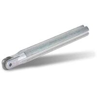 RUBI 01945 6x80mm Silver Scoring Wheel /2P-NOP5-IOXT/
