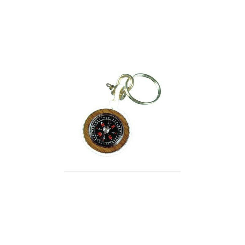 Porte-clés Boussole 35 Mm - Instrument De Navigation De Poche - Randonnée - Neuf
