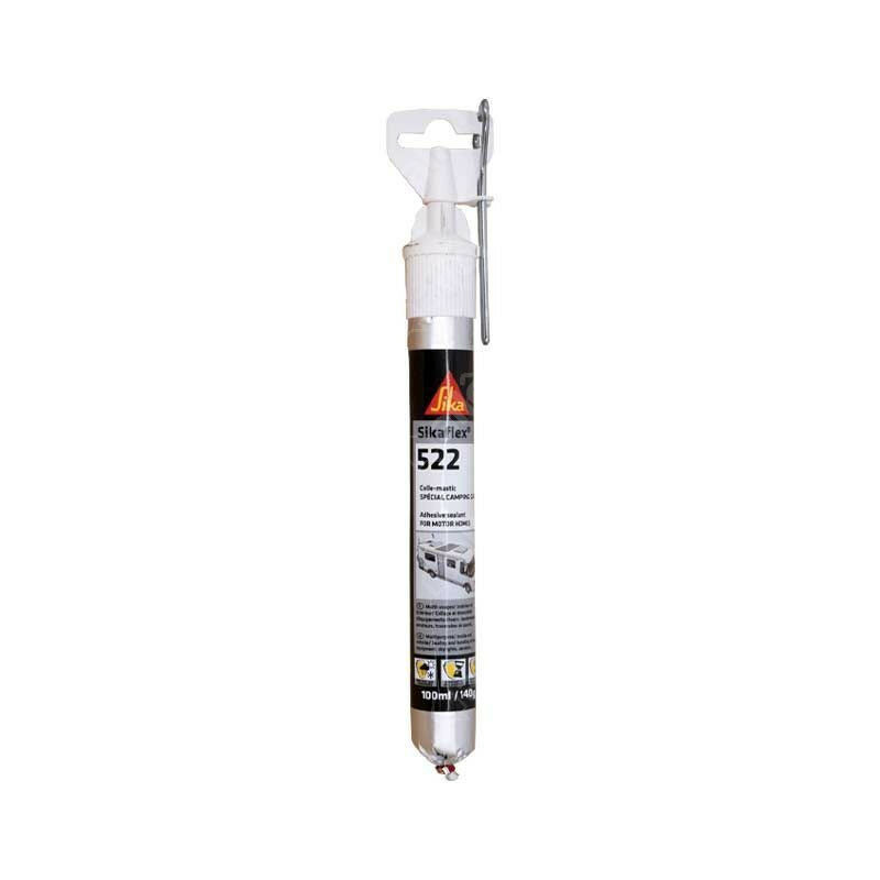 MASTIC COLLE MULTIFONCTIONNEL SIKAFLEX 522 CARAVAN BLANC - 100 ml