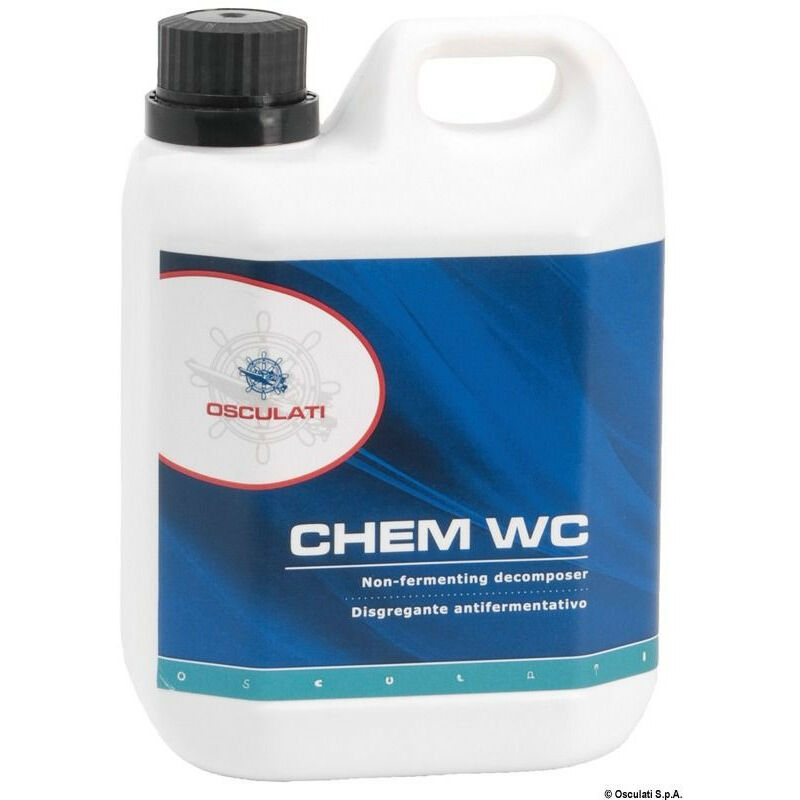 Désintégrant Chimique Pour WC Osculati – Traitement Des Eaux Noires Et WC Chimiques