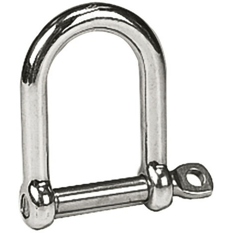 Manille inox large - ORANGEMARINE - 8 mm