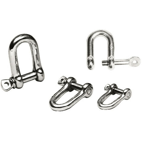 Manille droite inox - ORANGEMARINE - 14 mm