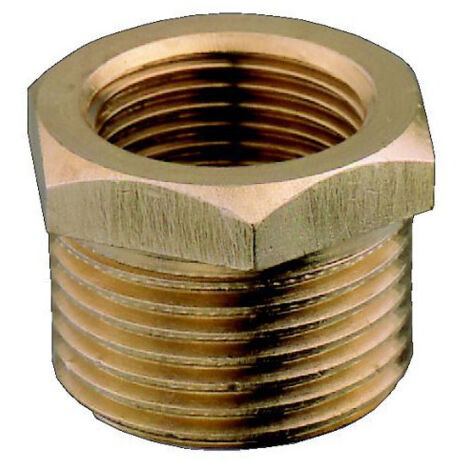 Réducteur laiton mâle/femelle - 1/2"x1/4" (1/3)