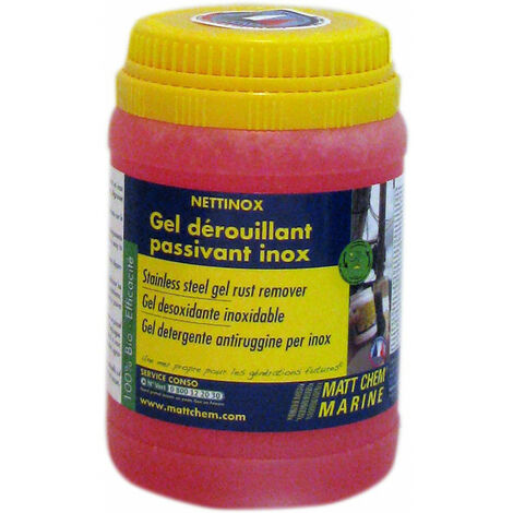 Gel dérouillant passivant inox - MATT CHEM - 1 kg