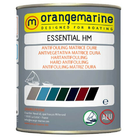 Antifouling matrice dure 750 ml – Protection bateau faible à moyenne salissure – Application facile sur polyester, bois, acier