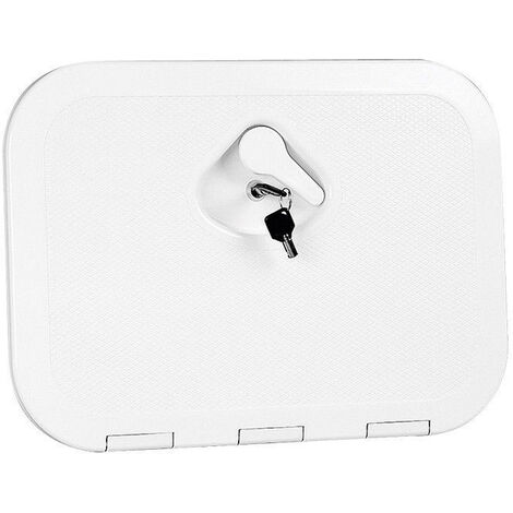 Trappe d'accés CLASSIC avec serrure - NUOVA RADE - blanc - 463 x 517 mm