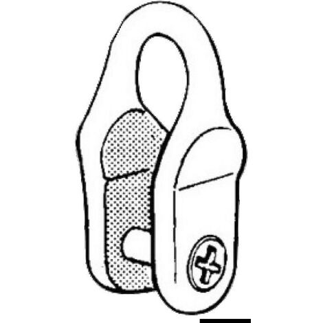 Manille pour coulisseau de grand-voile - 6 mm - pour la ref 91661 (x 4 pcs)