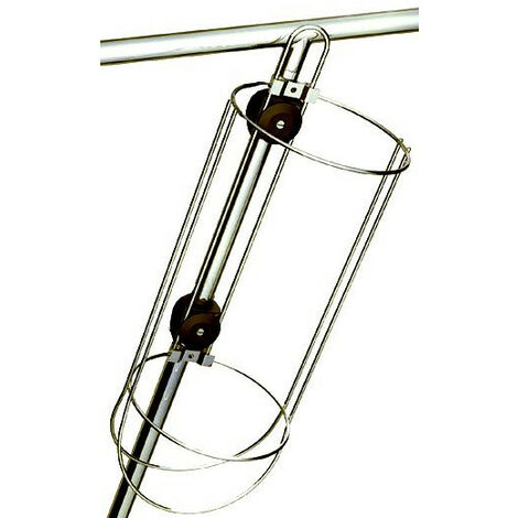 Porte pare-battage inox - 340 mm x 590 mm