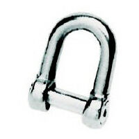 Manille inox axe 6 pans - ORANGEMARINE - 12 mm