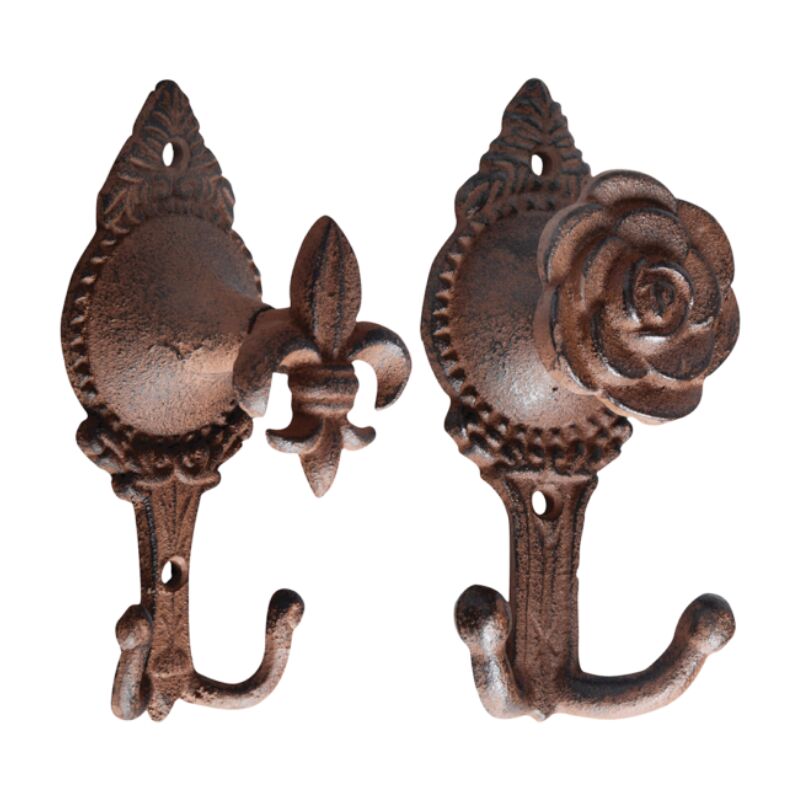 2 Pcs Crochet De Porte, Crochet De Porte | Crochet De Porte-manteau/ Serviette - Crochet De Porte De Salle De Bain Pour Peignoirs, Vêtements, Chapeaux | Leroy Merlin