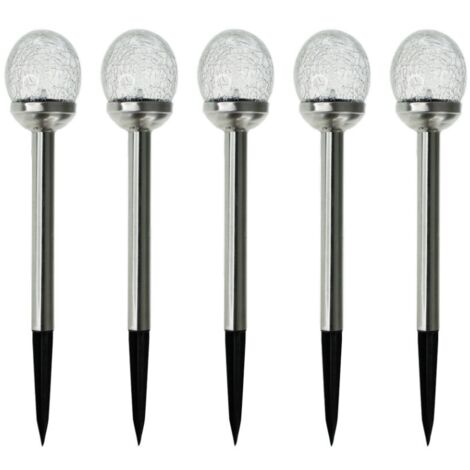 Lot de 5 balises solaire Perle de rosée (1/3)