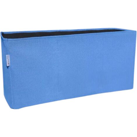 Jardinière respirante pour balcon 75 cm Bleu (1/2)